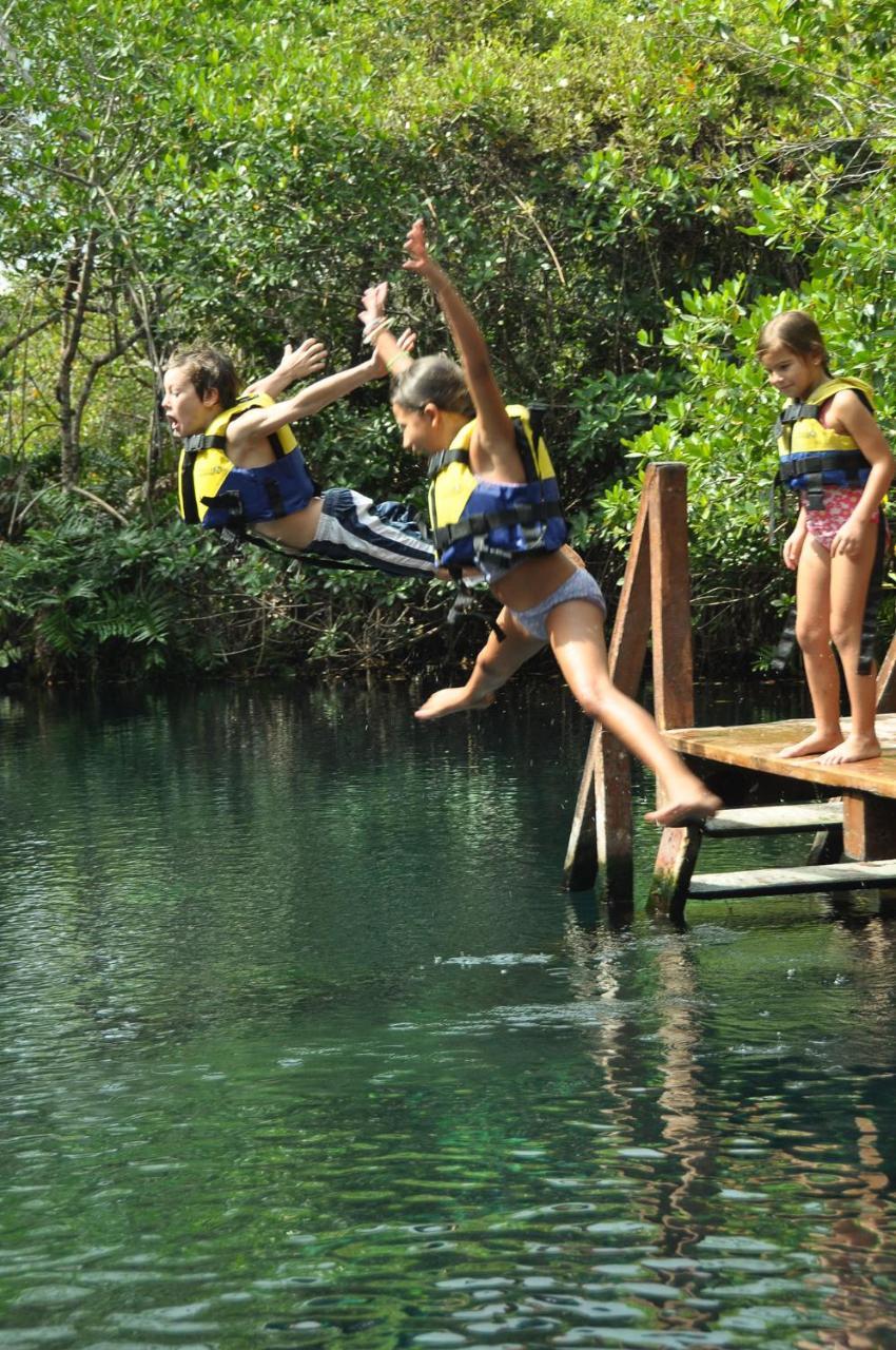 Hacienda Tres Rios Resort Spa & Nature Park Playa del Carmen Exterior foto